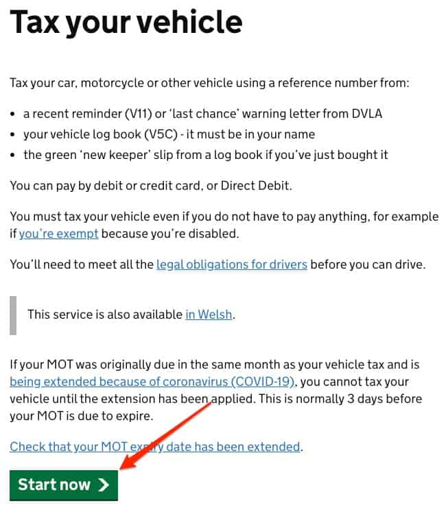 Tax your Tesla Electric Vehicle Online