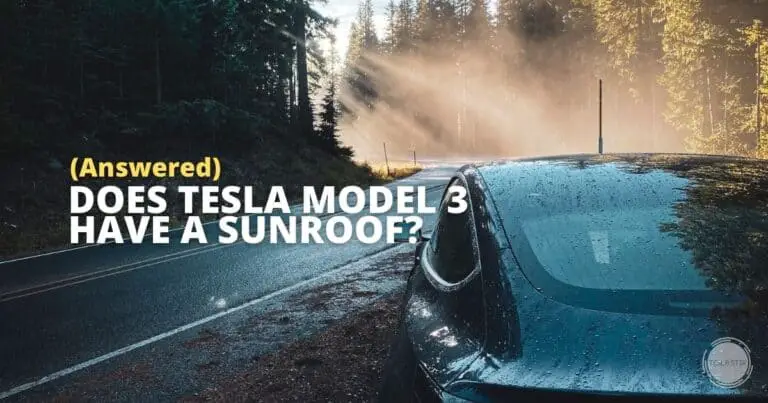 Does Tesla Model 3 Have a Sunroof?