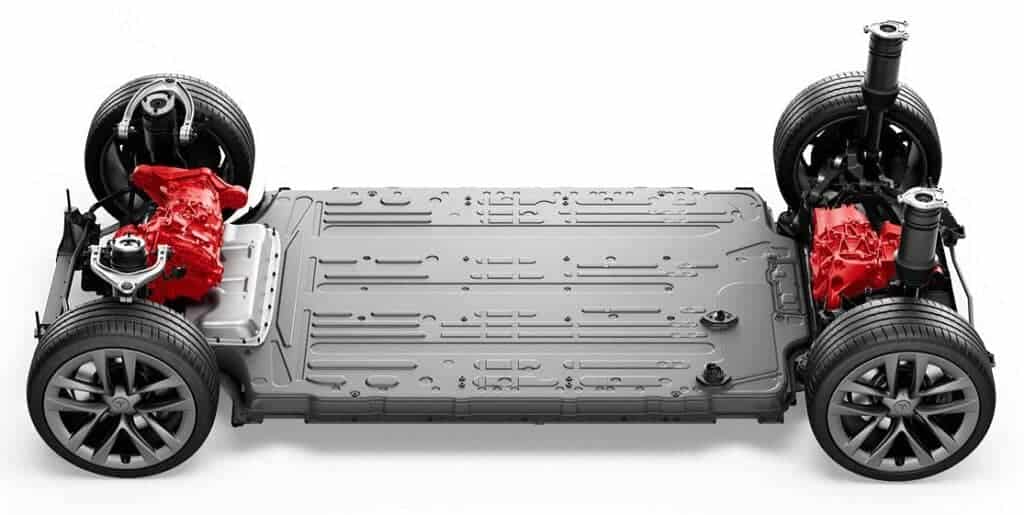Tesla Model S Electric Motor Battery Pack