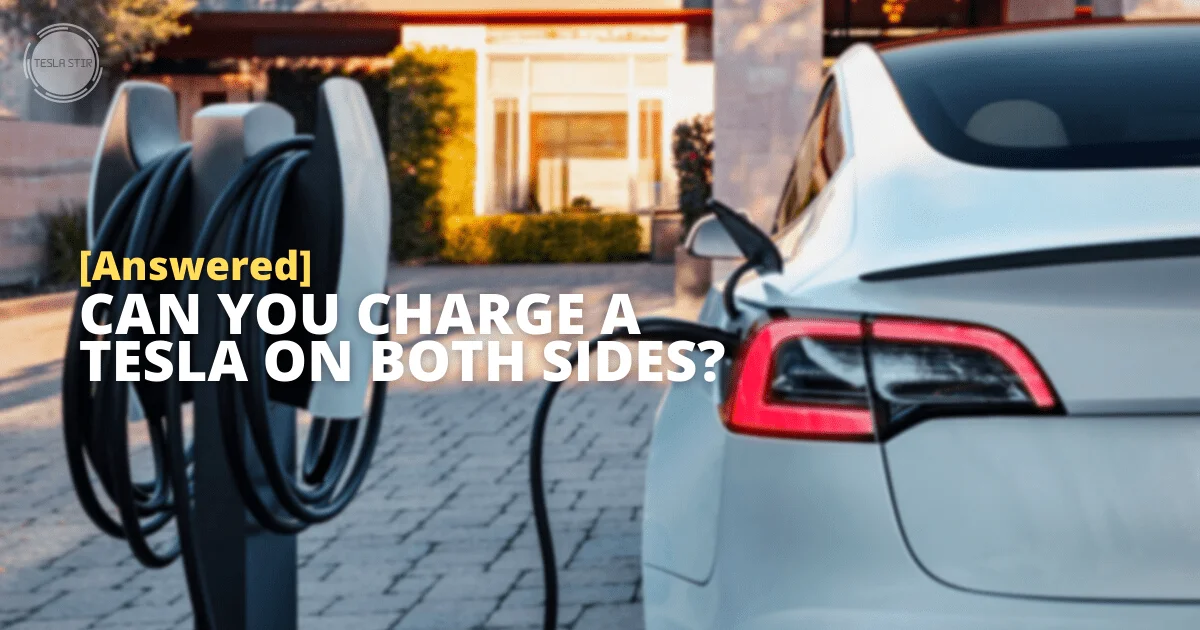 can you charge a tesla on both sides