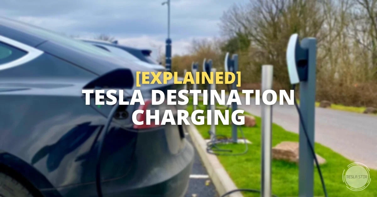 What is Tesla Destination Charging (Explained)