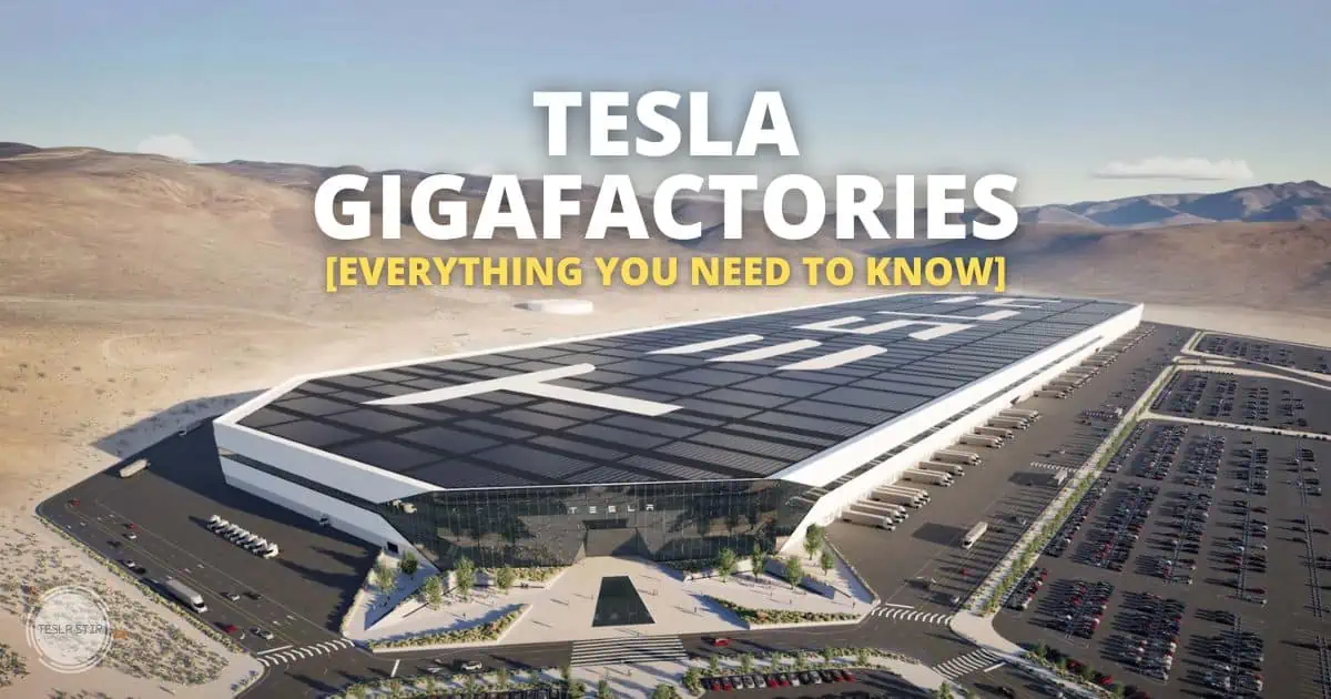 how many tesla gigafactories are there