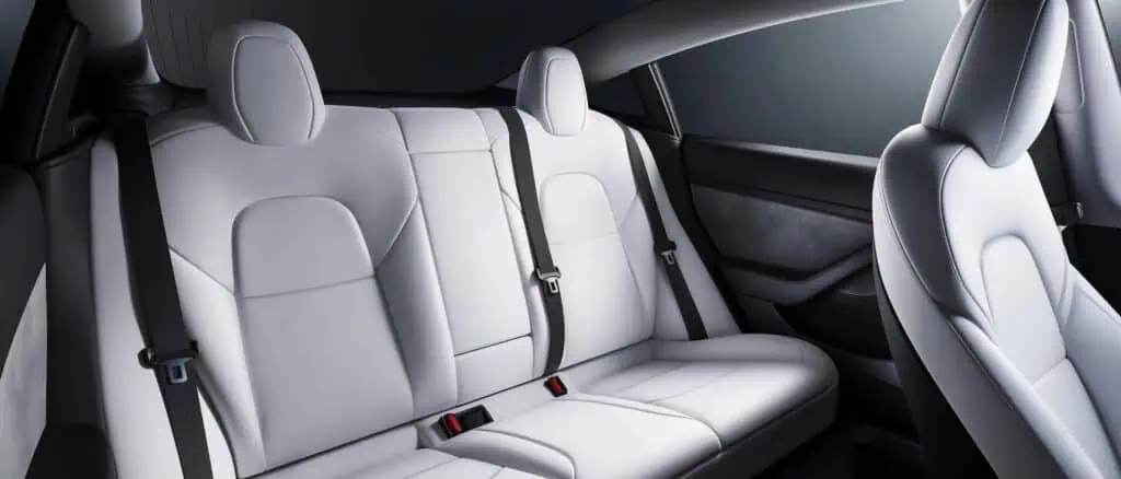 tesla vegan leather seats